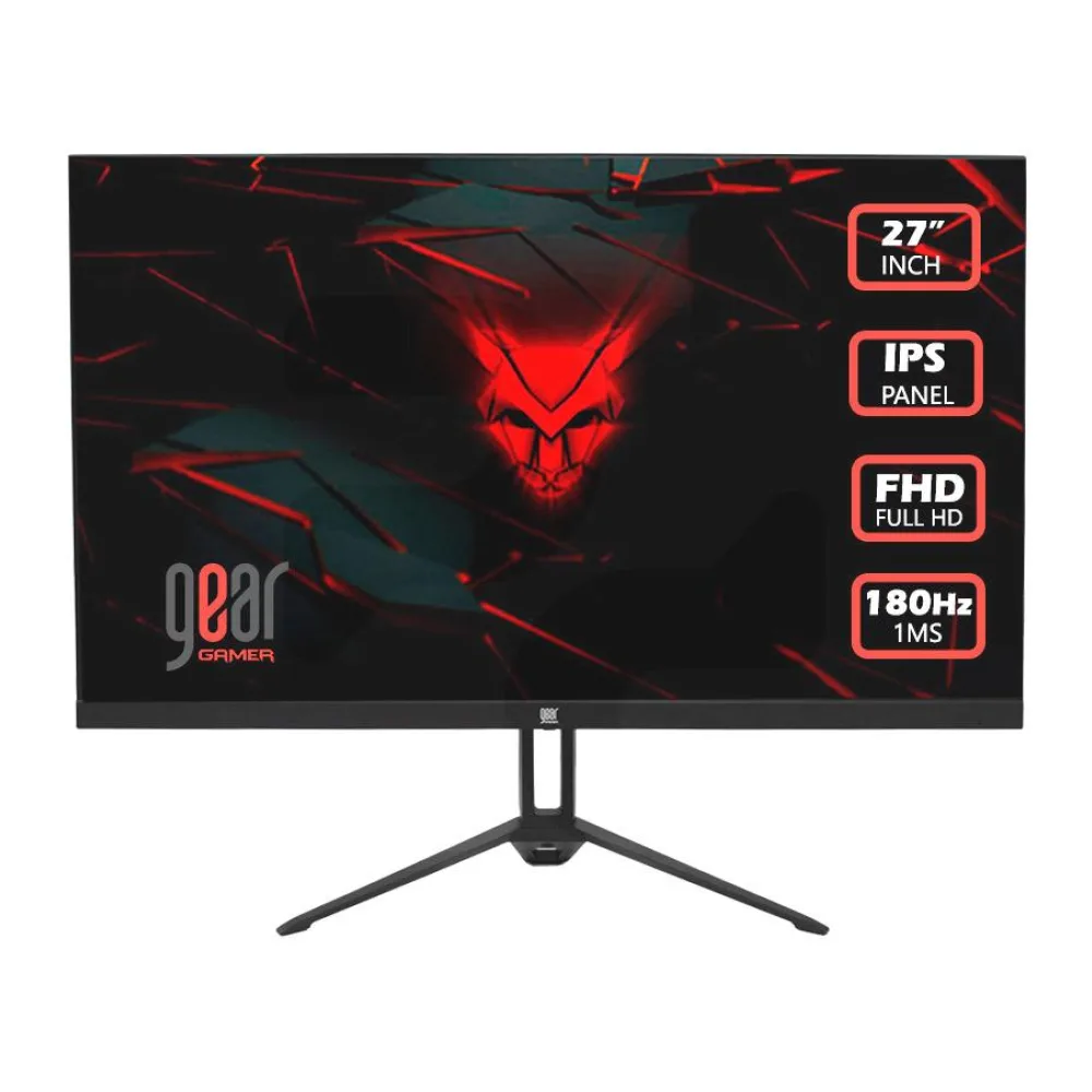 Monitor Gamer 27" Full Hd, Panel Ips, 180HZ(1MS), Freesync, HDR10 (M2723P) Gear Gamer