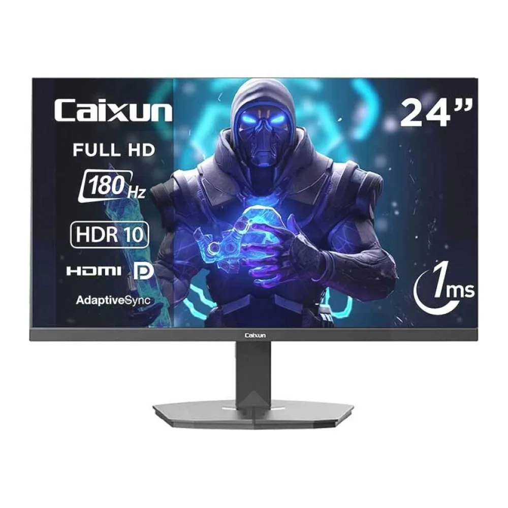 Monitor Gamer Caixun 24", Fhd, 180HZ, 1MS, Va, C24F4F