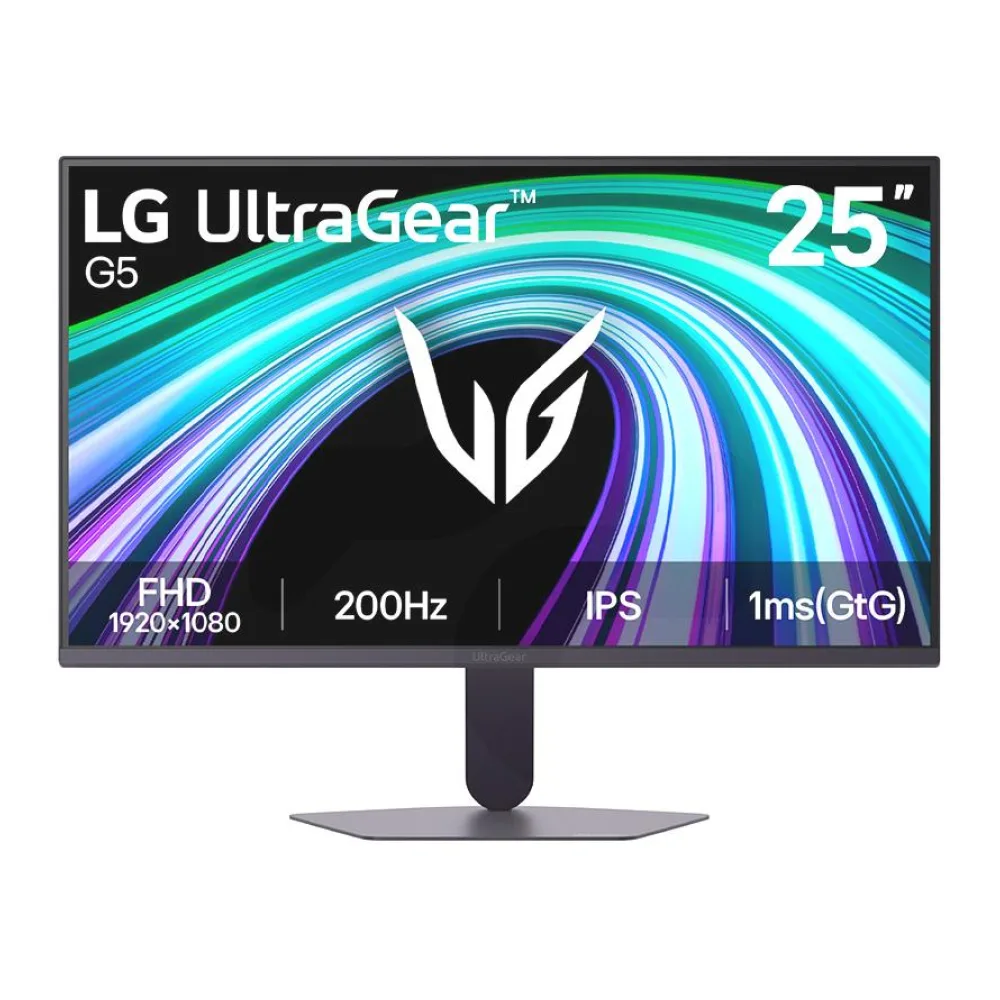 Monitor Gamer LG 25" Ultragear Fhd, 200HZ, Ips, 1MS, 25G523B-B.AWH