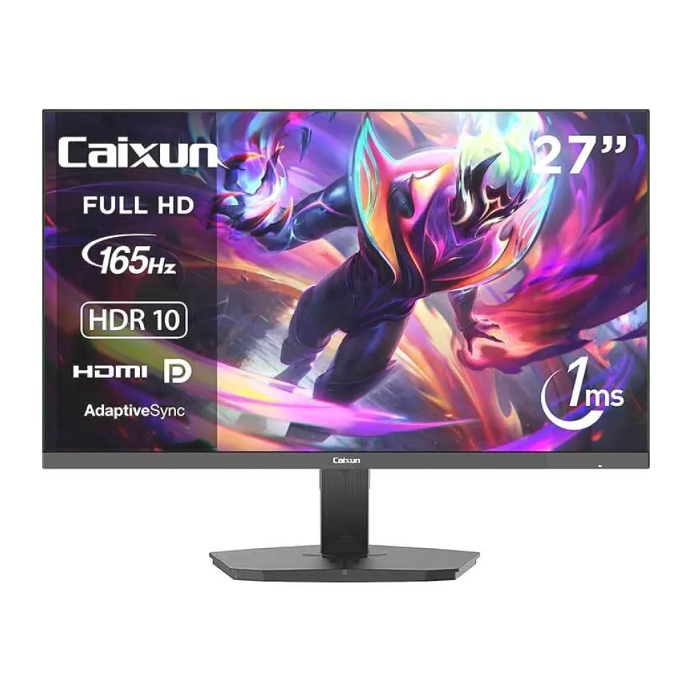 Monitor Gamer Plano Caixun 27" Fhd Ips 165HZ C27F4F