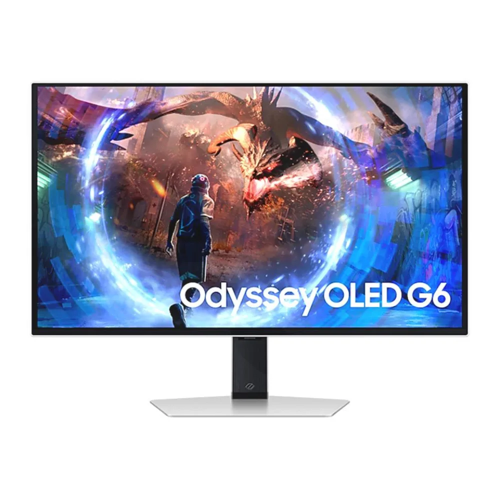 Monitor Gamer Samsung 27", Qhd, 360HZ, Oled, 0.03MS, HDR10, Freesync Premium Pro, Odyssey G6 LS27DG600SLXZS