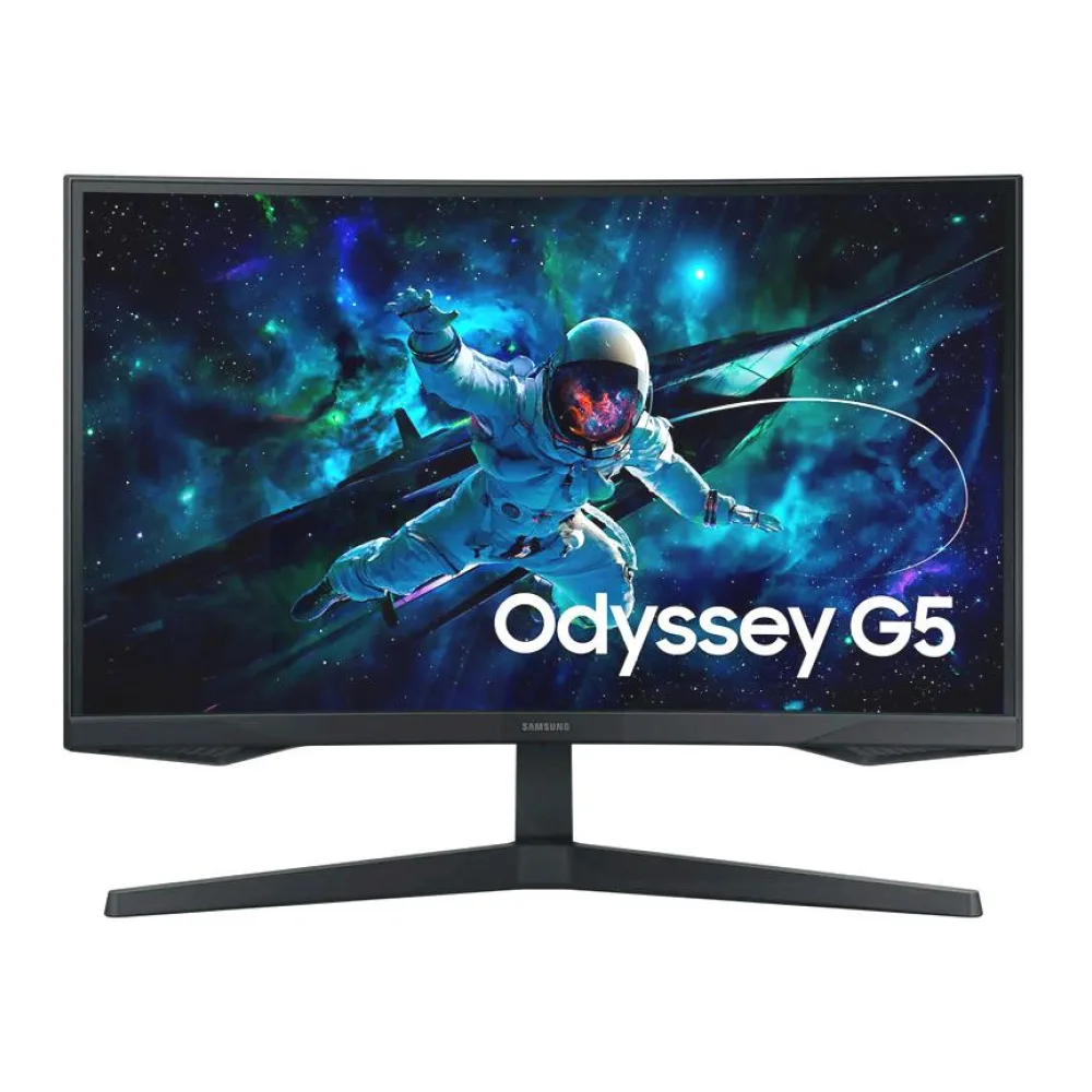 Monitor Gamer Samsung Curvo, 27", Qhd, 165HZ, Va, 1MS, HDR10, Freesync, Odyssey G5 LS27CG552ELXZS