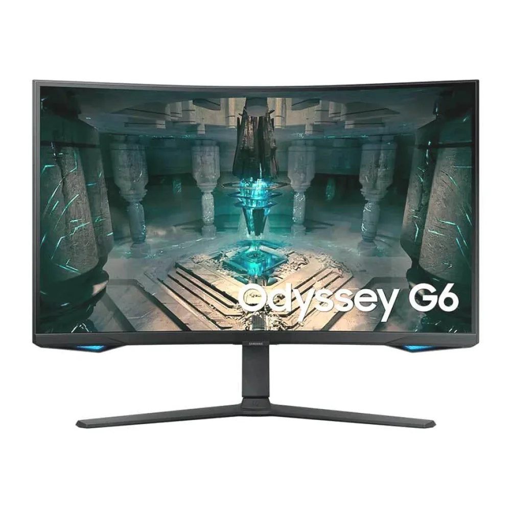 Monitor Gamer Samsung Curvo 32", Qhd, 240HZ, Va, 1MS, HDR600, Freesync Premium Pro, Odyssey G6 LS32BG650ELXZS