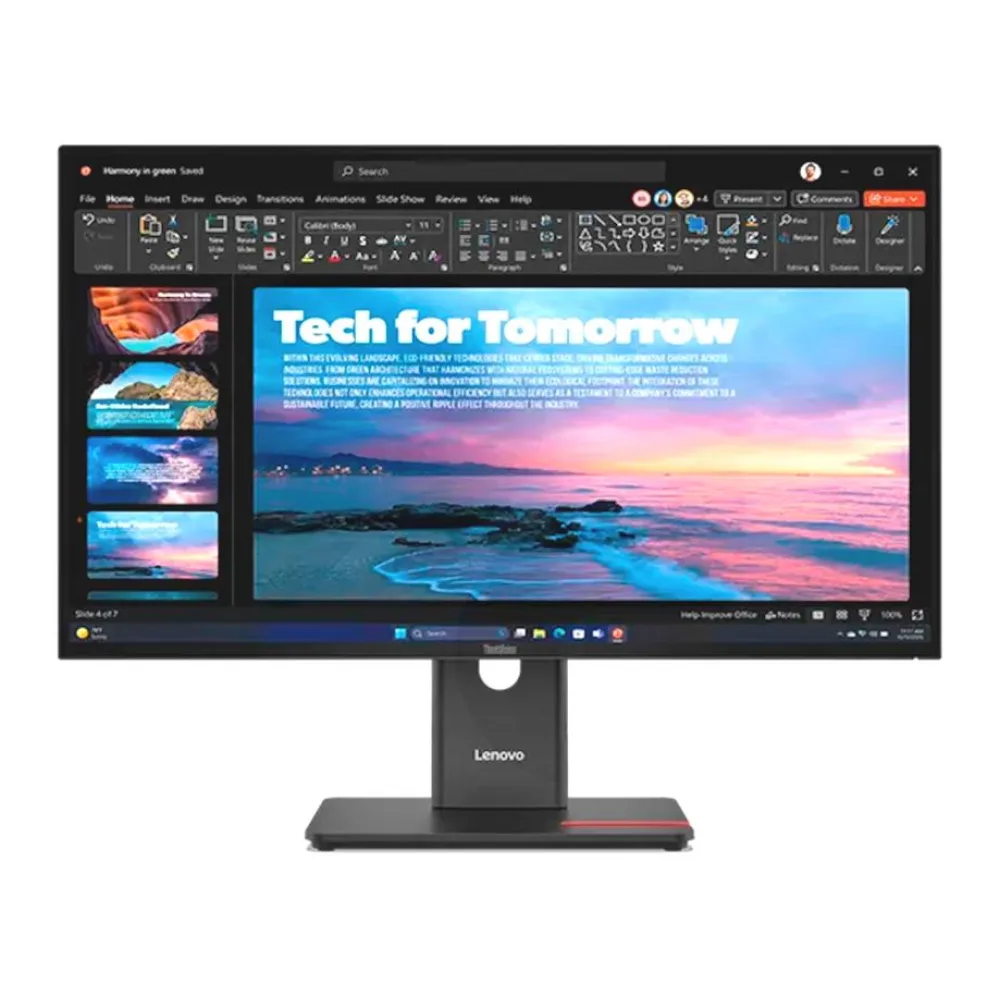 Monitor Lenovo 27", Qhd, Ips, Hdmi Displayport Dvi Usb-c Usb, Thinkvision T27QD-40