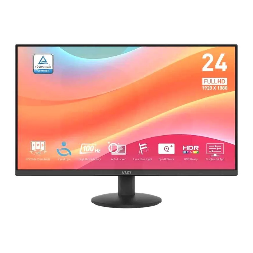 Monitor Msi Pro MP242L 24IN Fhd 100HZ Hdr