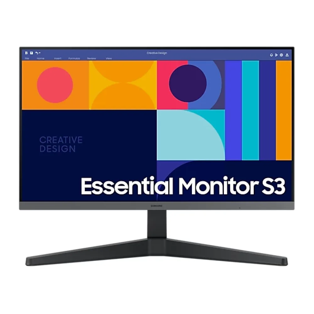 Monitor Plano Samsung de 24 Fhd 100HZ S33GC LS24C330GALXZS