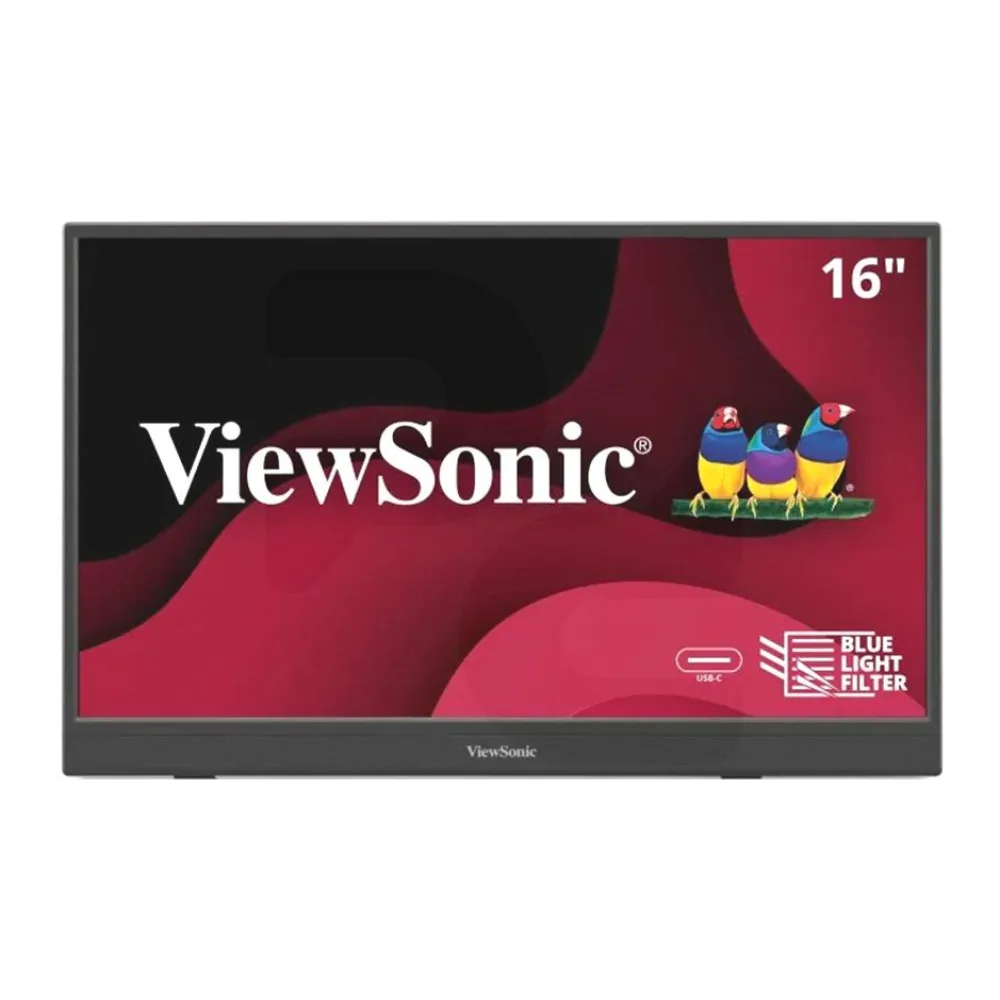 Monitor Portátil Viewsonic 15,6" , Fhd, Panel Ips, 60HZ, 5MS, VA1653