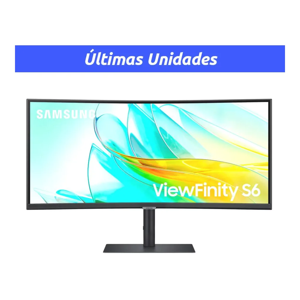 Monitor Samsung Curvo 34", Wqhd, 100HZ, Va, 5MS, Freesync, HDR10, LS34C650UALXZS