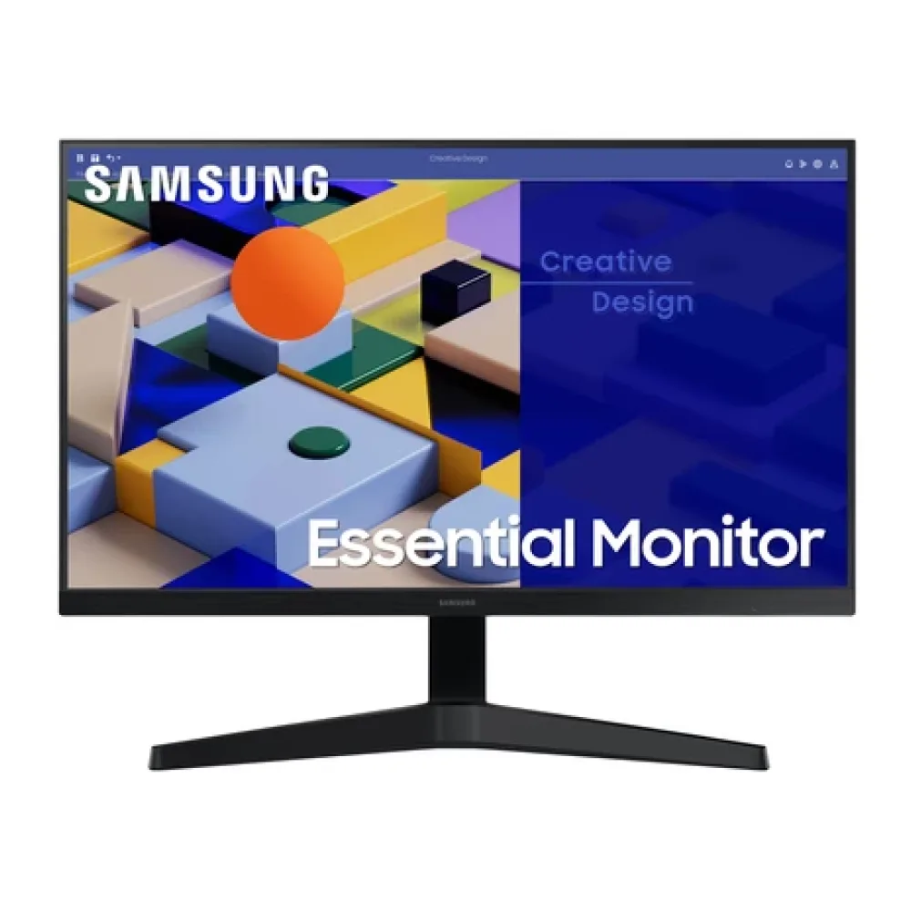 Monitor Samsung Essential Led 24 Plano LS24C310EA 75HZ Negro