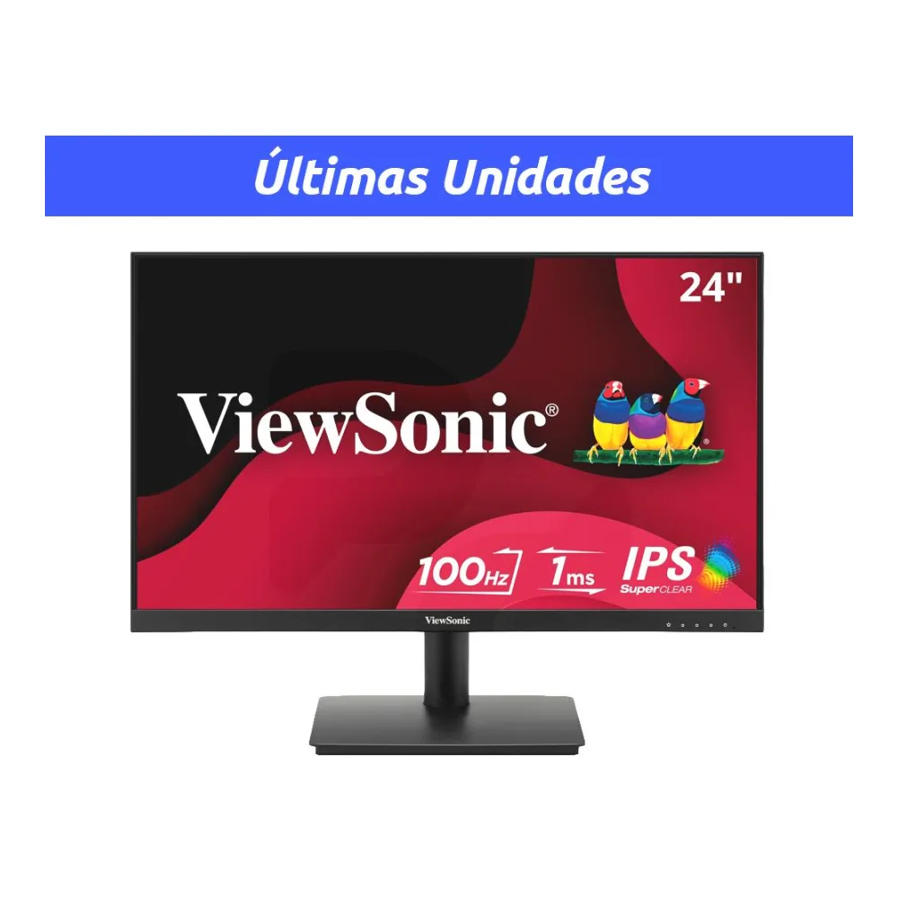 Monitor Viewsonic 24" Fhd, 100HZ, Ips, 1MS, VA240-H