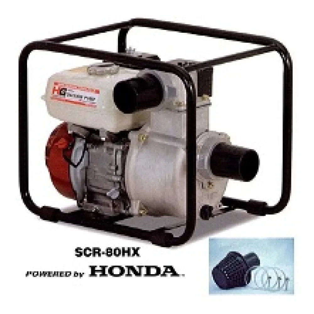 Motobomba Gasolina Daishin SCR-80HX 5.5HP 3P M/honda