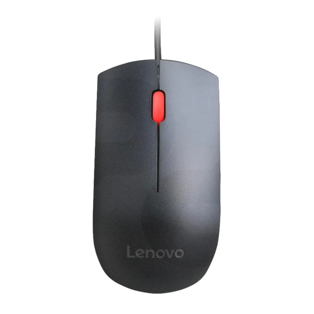Mouse Alámbrico Essential - Negro Lenovo