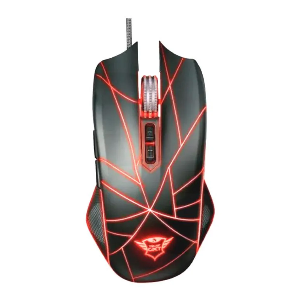 Mouse Gamer Alámbrico Gxt 160 Ture Rgb - Negro Trust