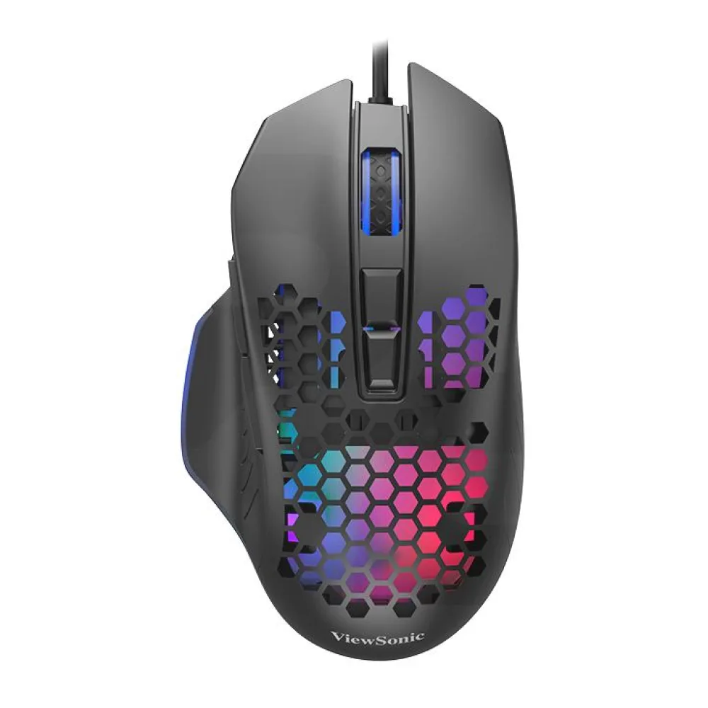 Mouse Gamer Alámbrico MU910 - Negro Viewsonic