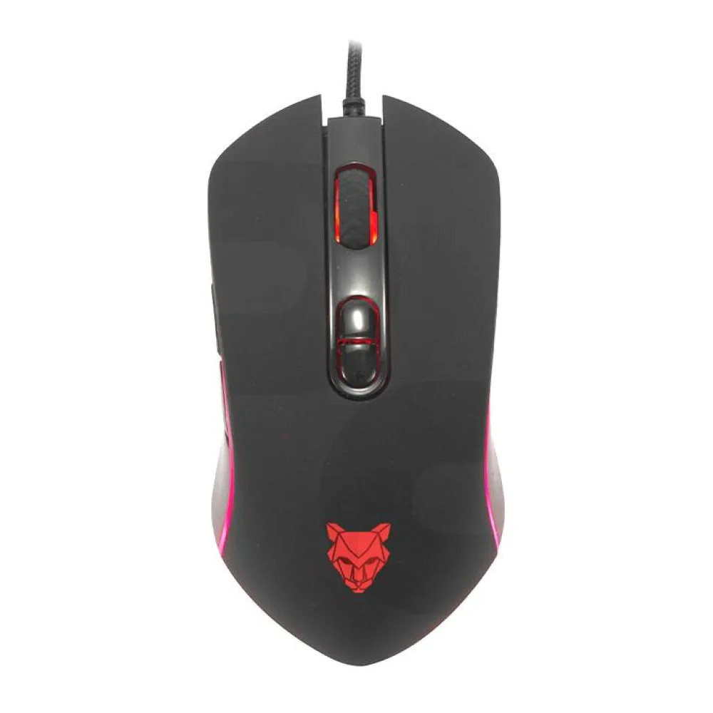 Mouse Gamer Alámbrico Pendulum Óptico - Negro Gear Gamer