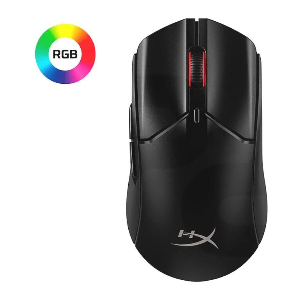 Mouse Gamer Inalámbrico Hyperx Pulsefire Haste 2 - Negro