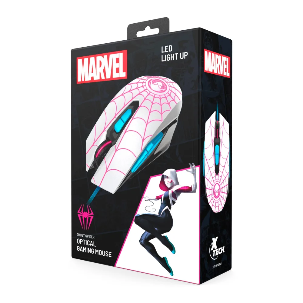 Mouse Gamer Xtech Ghost Spider 2400 Dpi Usb Alambrico