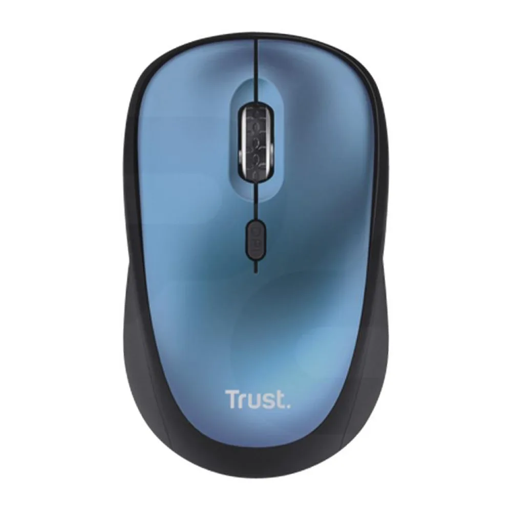 Mouse Inalámbrico Compacto Yvi+ Eco - Azul Trust