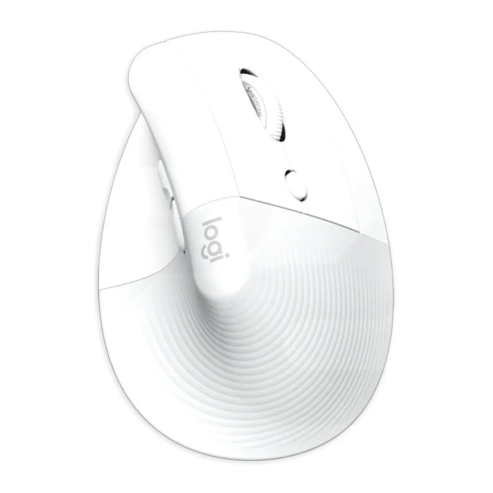 Mouse Inalámbrico Lift Vertical Ergonomic - Blanco Logitech