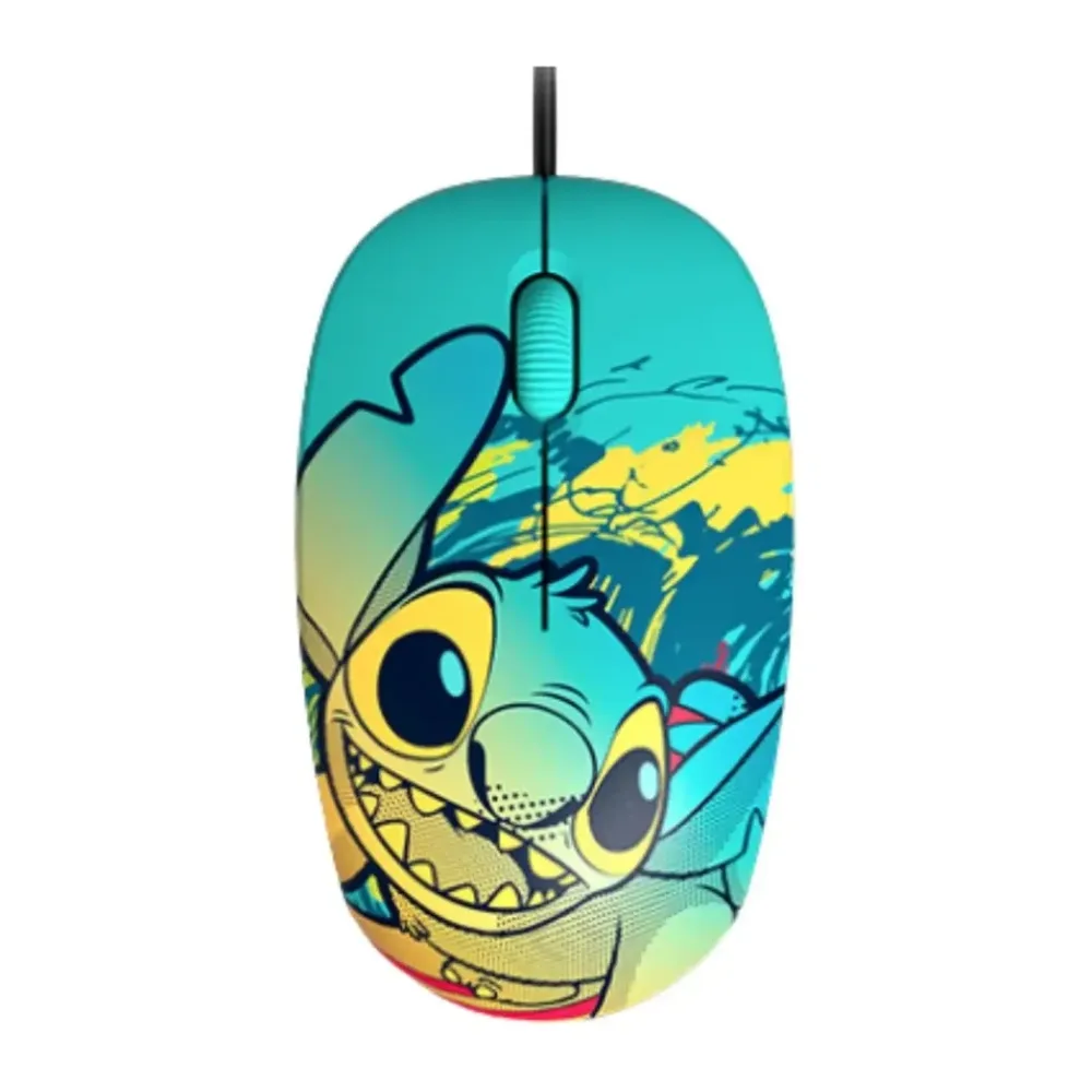 Mouse Xtech Disney Stitch Azul Usb 1200 Dpi XTM-D406ST-BL