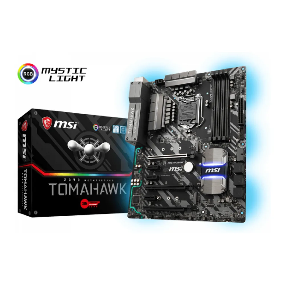 Msi Placa Madre Intel Z370 Tomahawk Atx