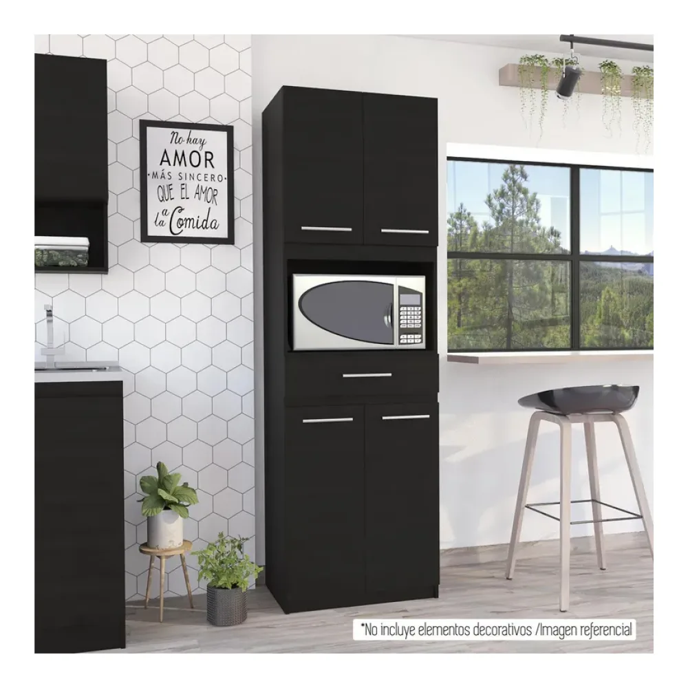 Mueble Microondas Manchester W Tuhome