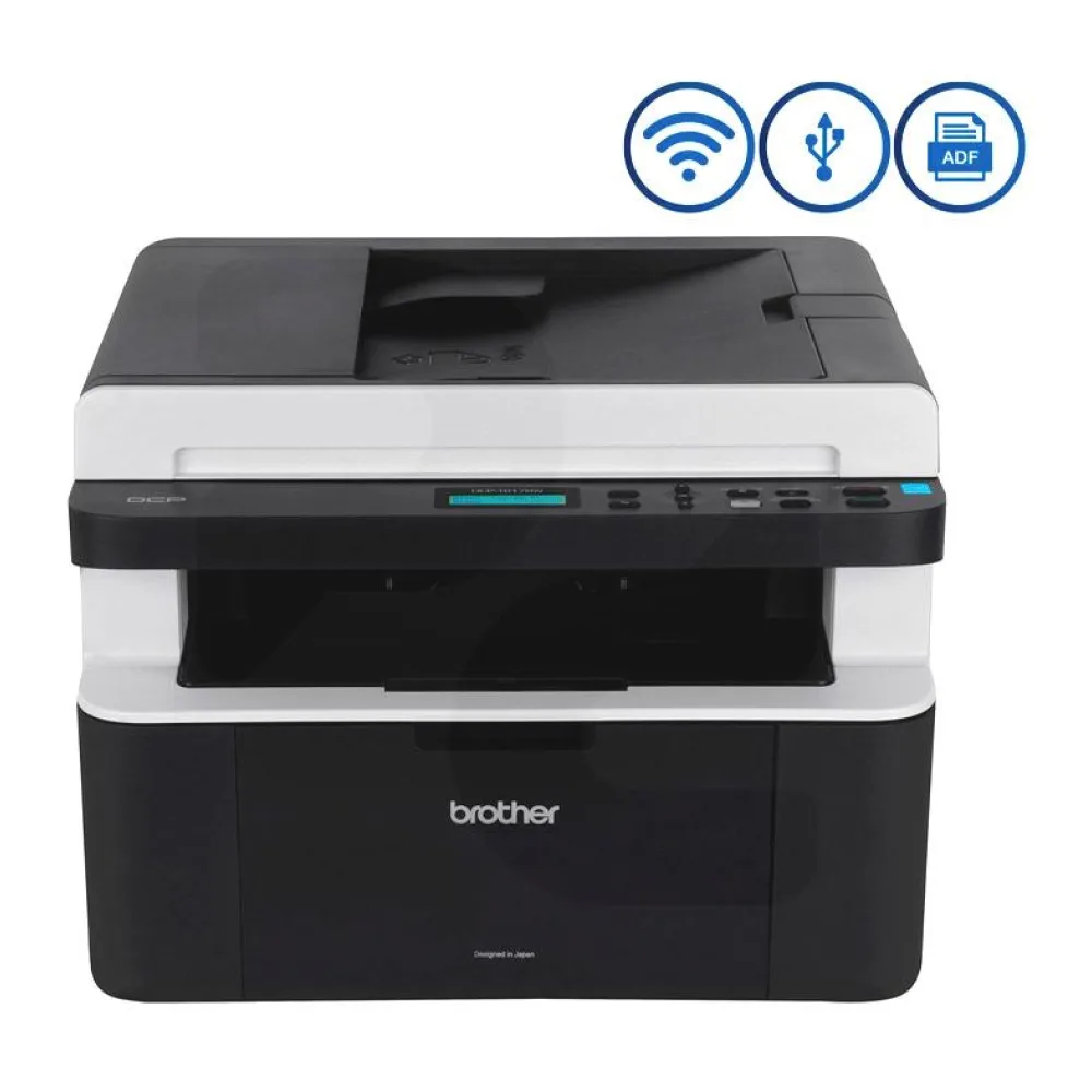 Multifuncional Láser Blanco y Negro DCP-1617NW Wifi / Ethernet / Adf Brother