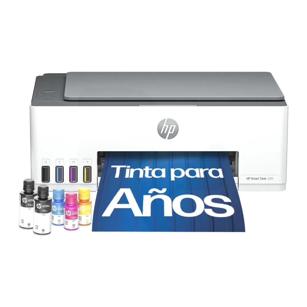 Multifuncional Tinta Continua Smart Tank 520 Usb HP