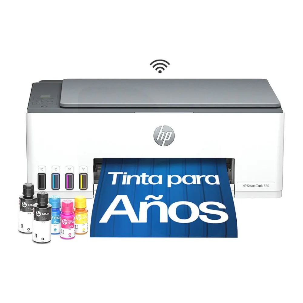 Multifuncional Tinta Continua Smart Tank 580 Wifi HP