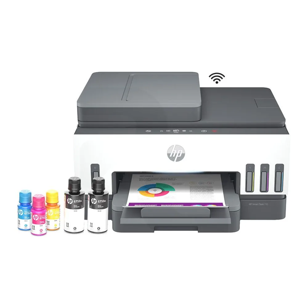 Multifuncional Tinta Continua Smart Tank 790 Wifi-direct / Dúplex / Adf / Ethernet HP
