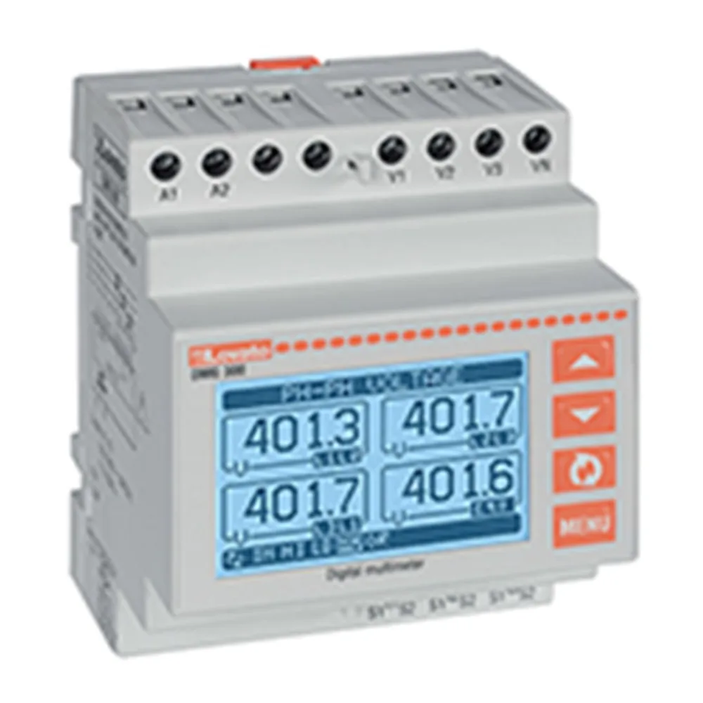 Multimetro Digital con Pantalla Lcd, Montaje Din, Lovato DMG300 208860272 Lovato