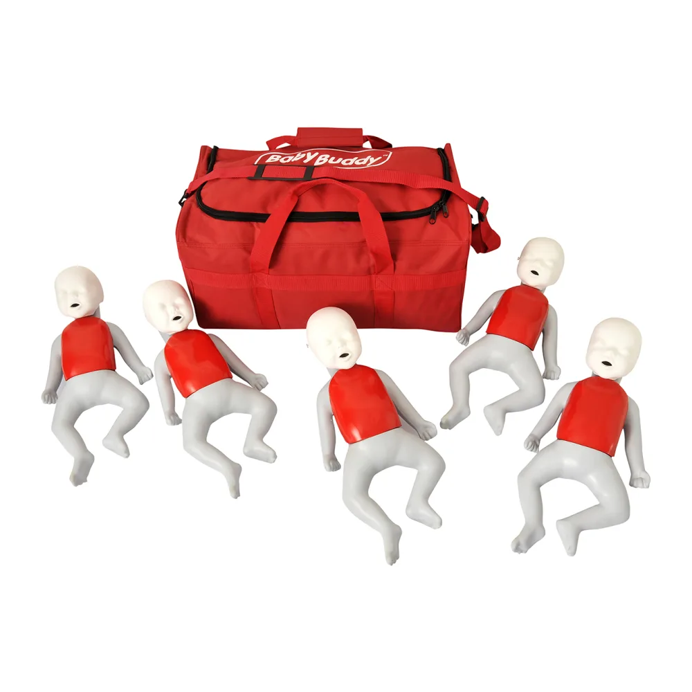 Muñeco Entrenamiento Rcp Baby Buddy 5 Pack LF03721 Simulaids