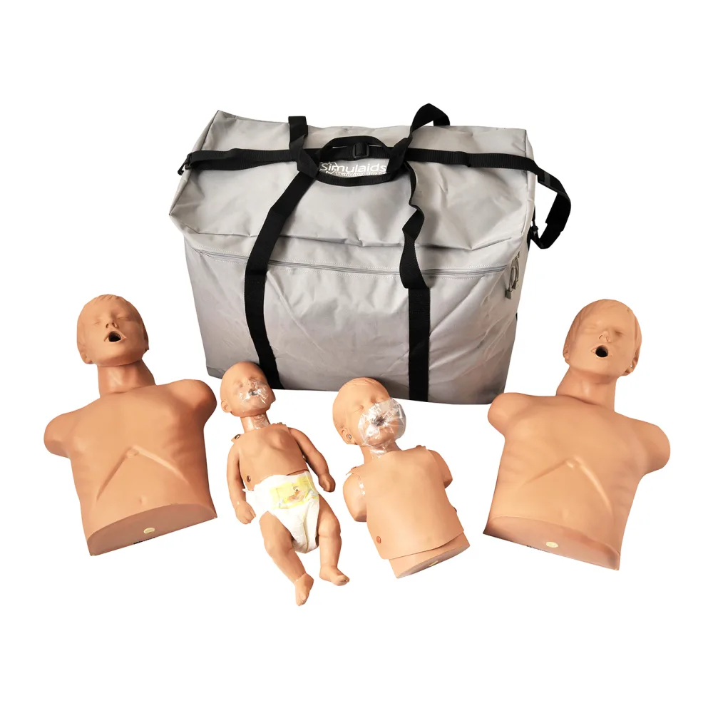 Muñeco Entrenamiento Rcp Sani-family Pack 100-2157 Simulaids