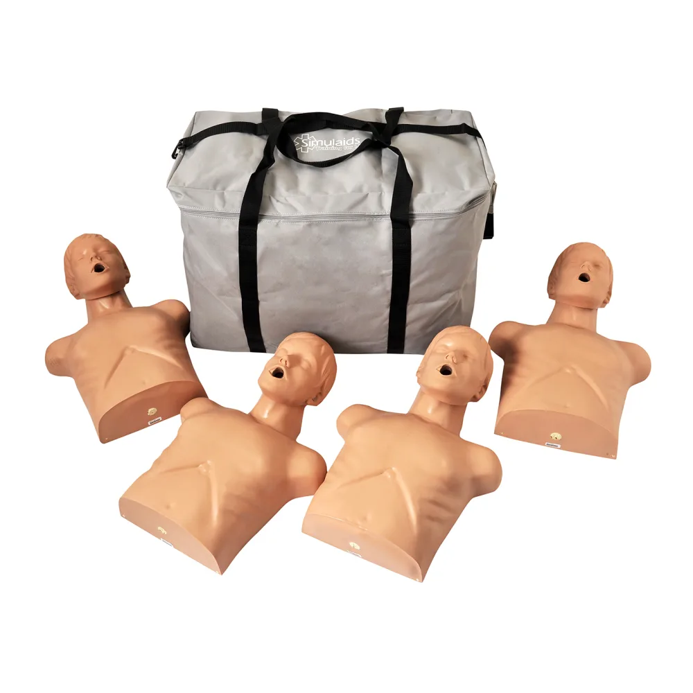 Muñeco Entrenamiento Rcp Sani-man 4 Pack 100-2145 Simulaids