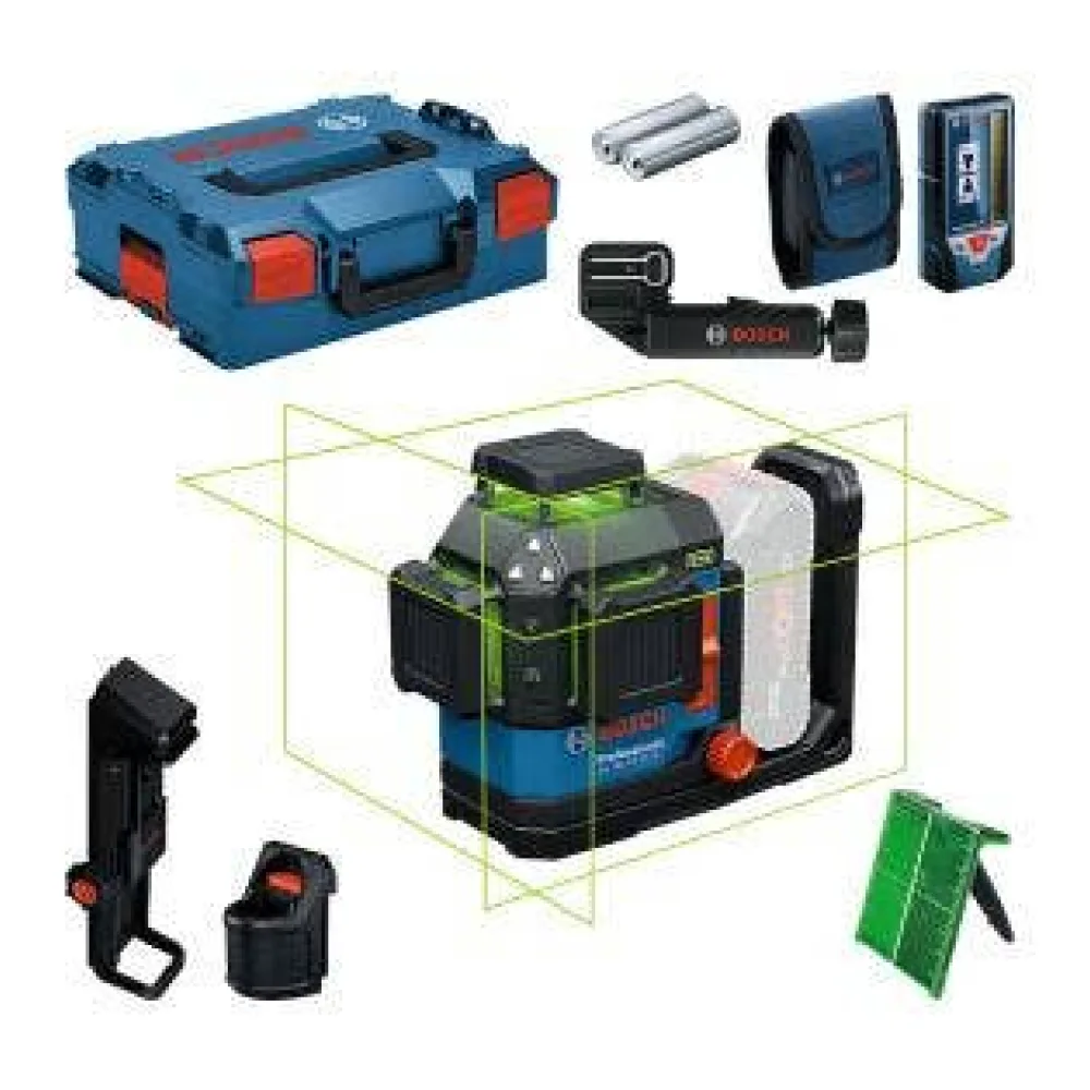 Nivel Laser 360° Lineal Bosch Gll 18V-120-33 Cg Pro