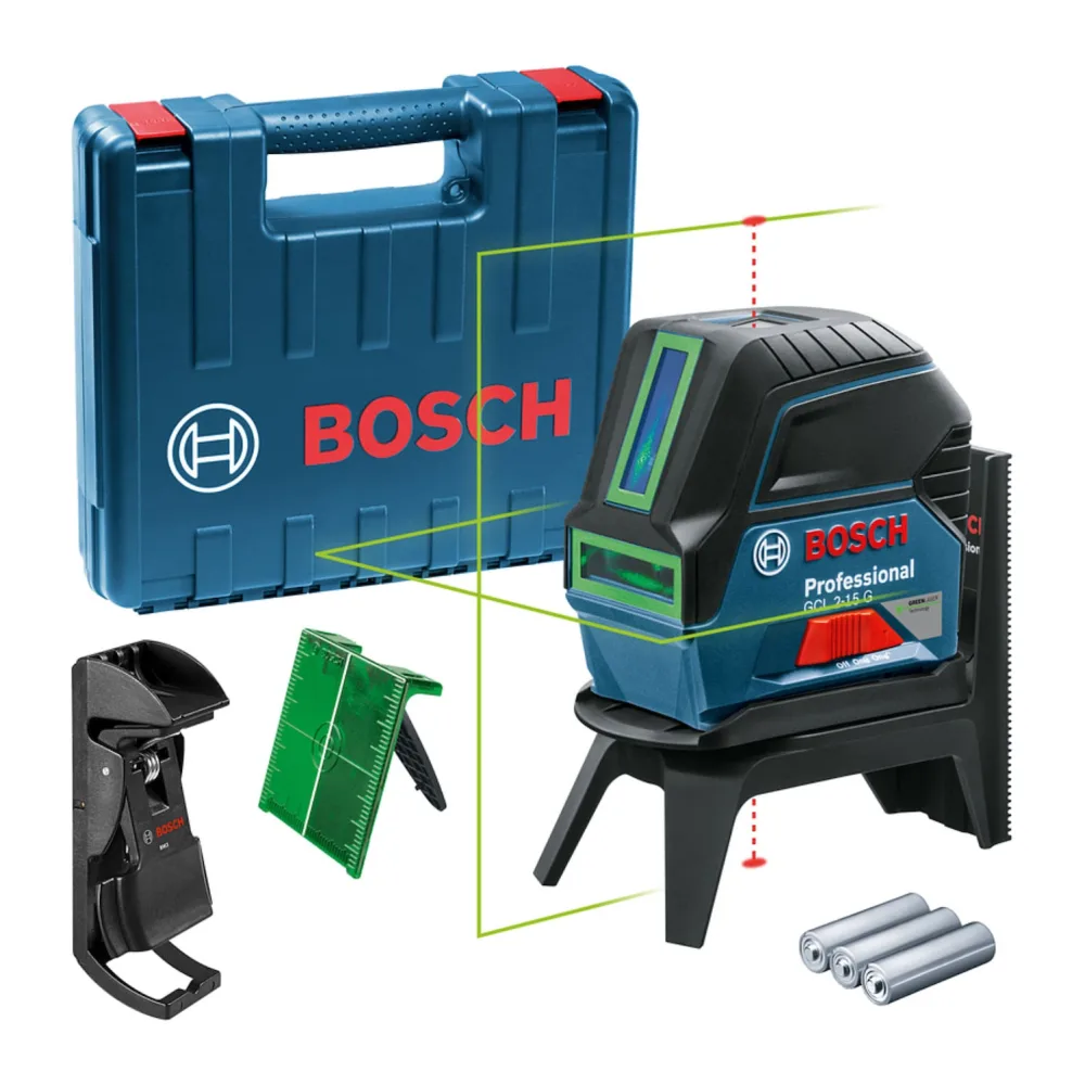 Nivel Laser de Punto-linea Gcl 2-15 G Bosch Verde