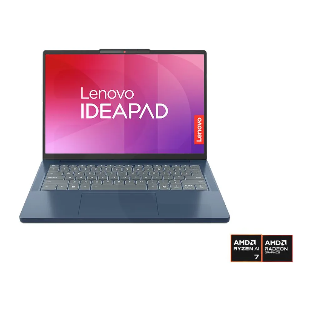 Notebook Ai Pc Ideapad Slim 5 Gen 10 Amd Ryzen Ai 7 14" Oled 60HZ 24GB 512GB Ssd Windows 11 Home Cosmic Blue 83HX002GCL Lenovo