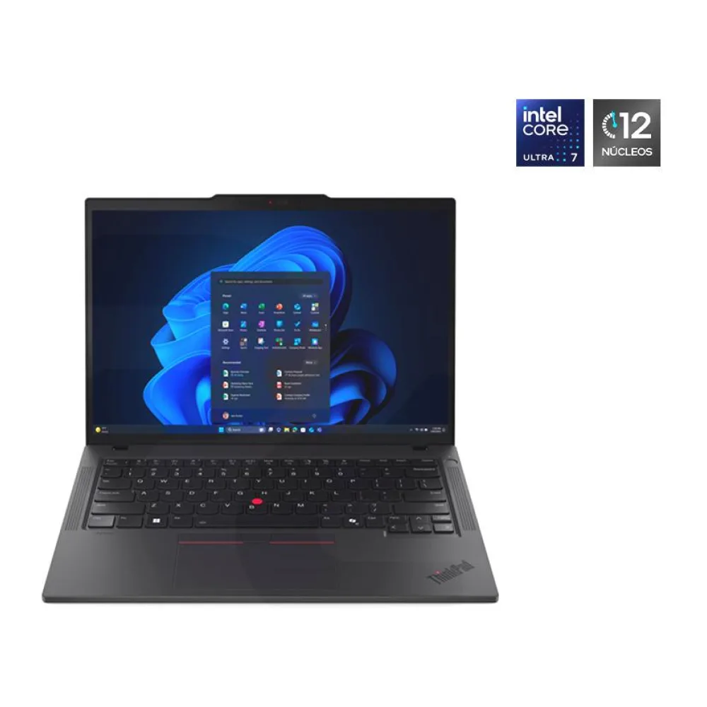 Notebook Ai Pc Thinkpad T14 Gen 6 Intel Ultra 7-255U 14" 16GB 512GB Windows 11 Pro 21QD001GCL Lenovo