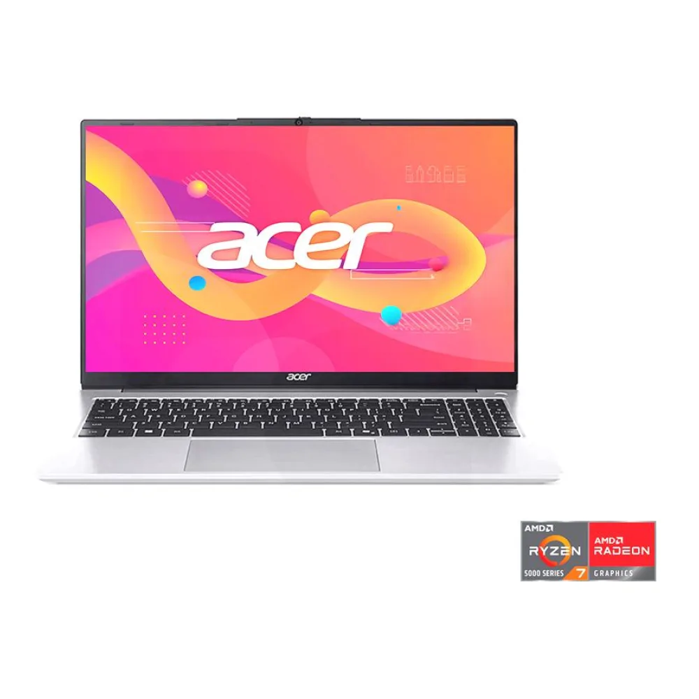Notebook Aspire Lite Amd Ryzen 7-5700U 15.6" Fhd 60HZ 16GB 512 Gb Windows 11 Home Plata NX.DAKAL.002 Acer