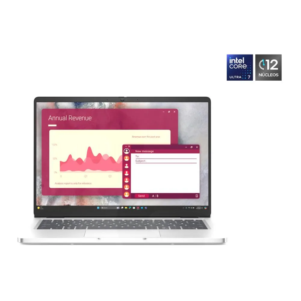 Notebook Dell Pro 14" Intel Core Ultra 7-255U 32GB 1TB Ssd Windows 11 Pro 3YRS