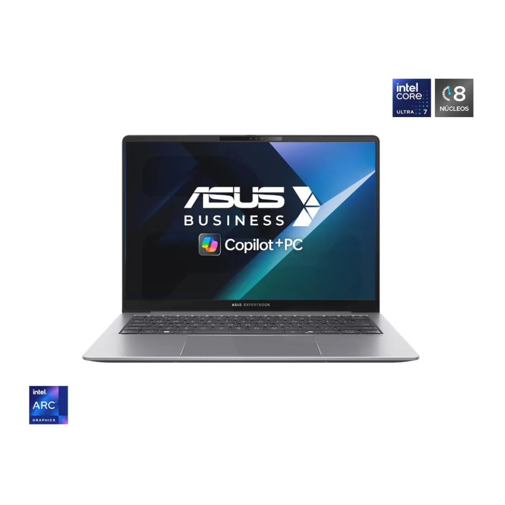 Notebook Expertbook P5 14" Intel Ultra 7 258V 32GB Ram 1TB Ssd Windows 11 Pro Asus