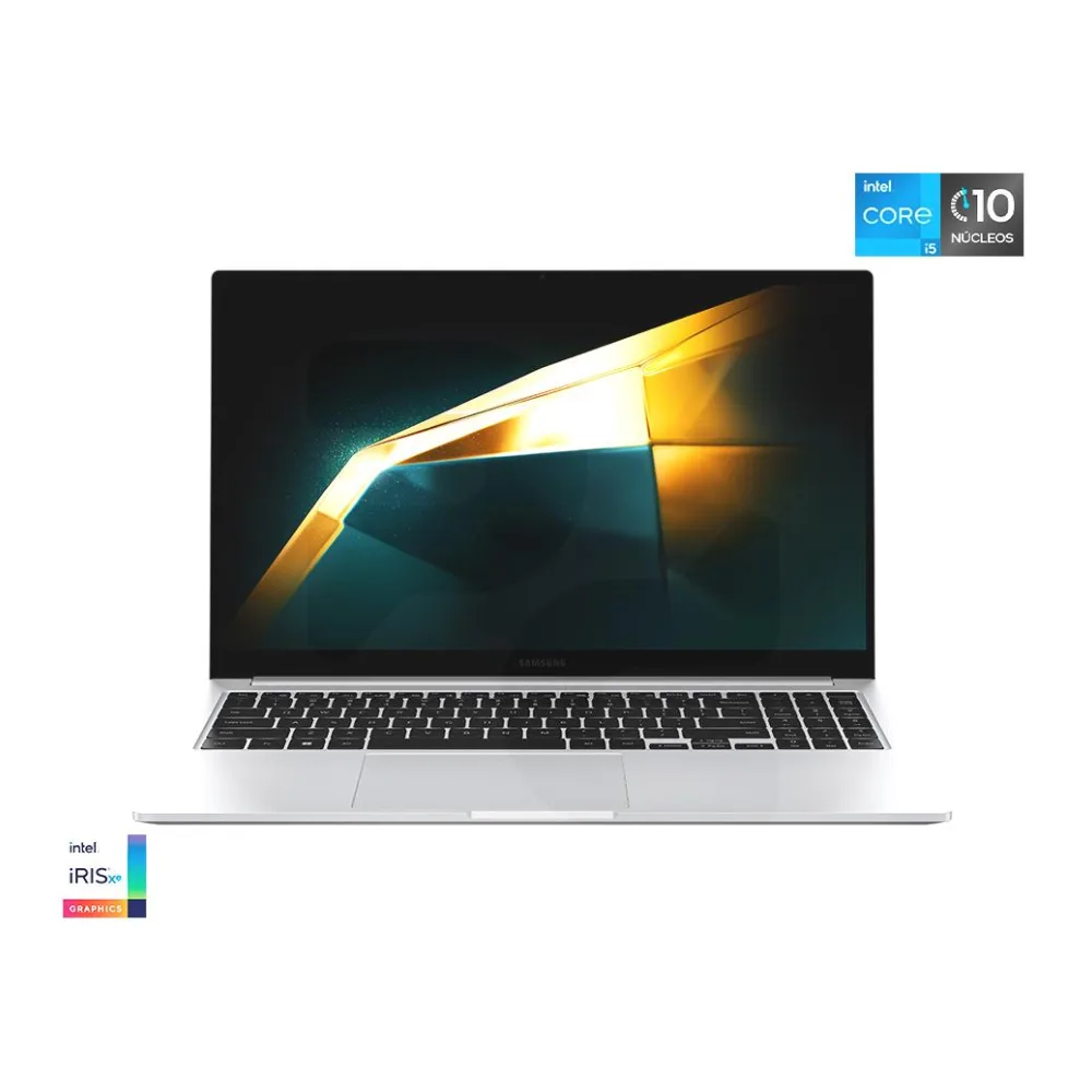 Notebook Galaxy Book 4 Intel Core I5-1335U 15,6" Fhd 60HZ 8GB 512GB Ssd Windows 11 Home Silver NP750XGJ-KS6CL Samsung