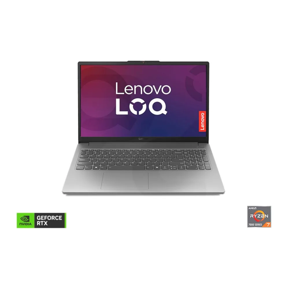 Notebook Gamer Loqe Gen 10 Amd Ryzen 7-7735HS Nvidia Geforce Rtx 3050 15.6" Fhd 144HZ 16GB Ram 512GB Windows 11 Home Luna Grey 83S00002CL Lenovo