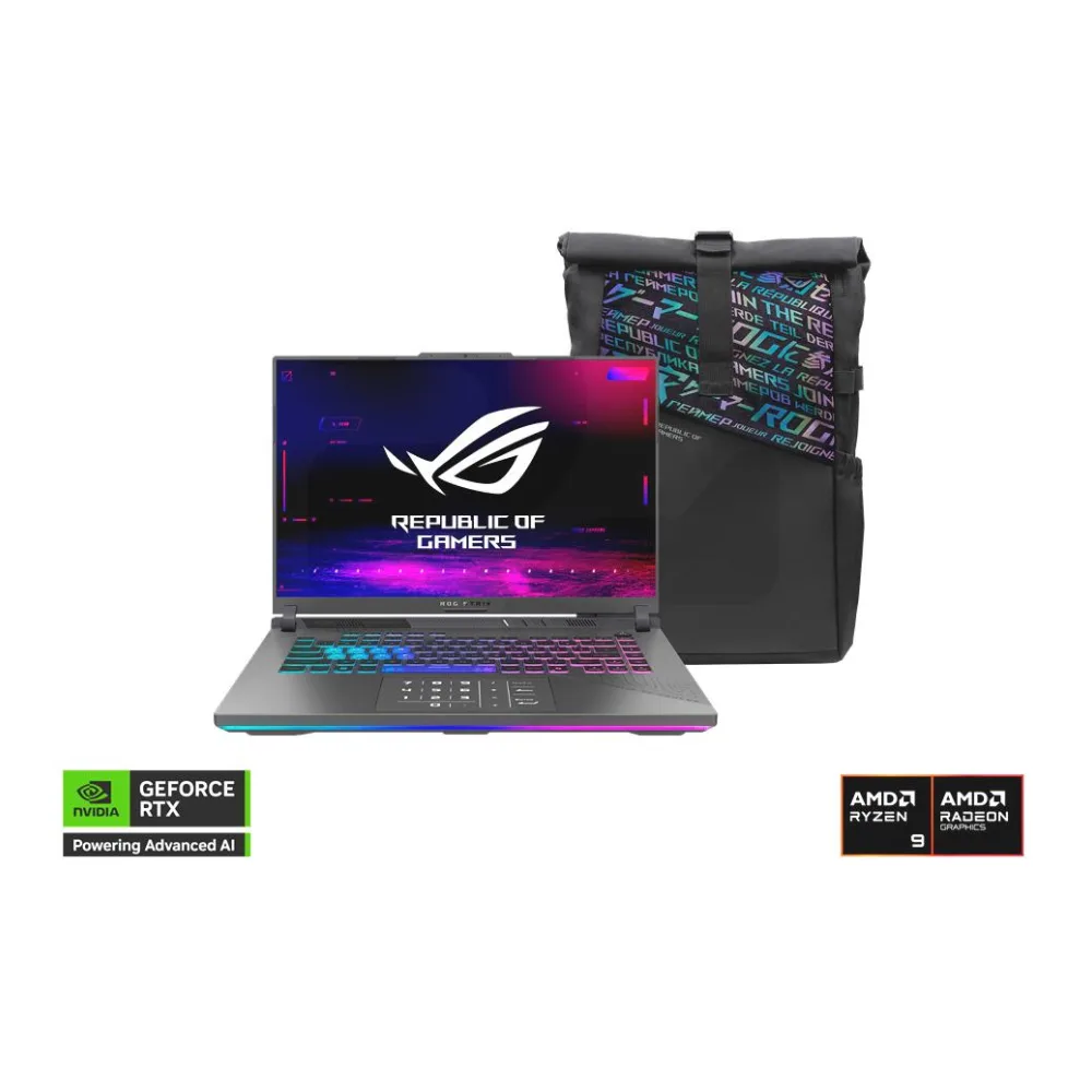 Notebook Gamer Rog Strix G16 Amd Ryzen 9-8940HX Nvidia Geforce Rtx 5060 16" 240HZ 32GB Ram 1TB Ssd Windows 11 Home Gris G614PM-S5100W Asus