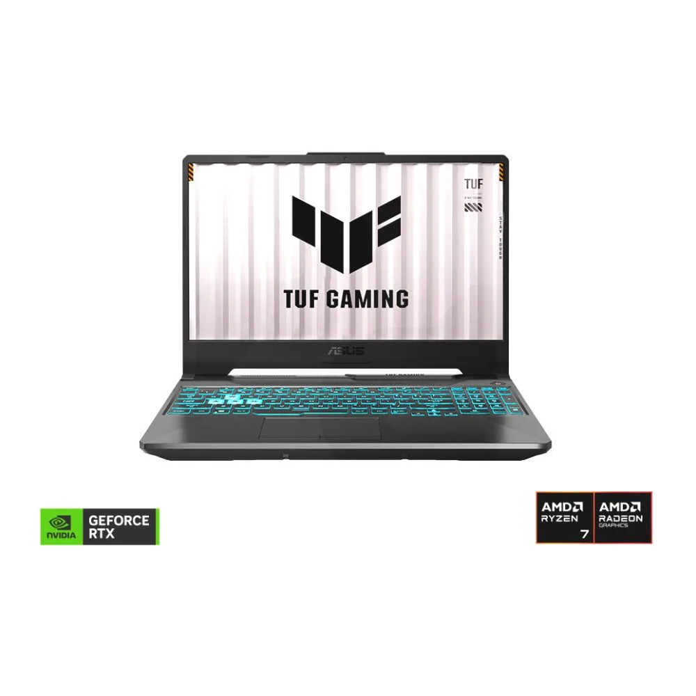 Notebook Gamer Tuf Gaming A15 Amd Ryzen 7-170 Nvidia Rtx 3050 15.6" 144HZ Fhd 16GB Ram 512GB Ssd Windows 11 Home Negro FA506NCQ-HN043W Asus