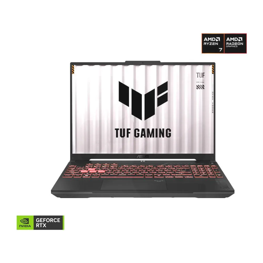 Notebook Gamer Tuf Gaming A16 Amd Ryzen 7-170 Nvidia RTX4050 16" 144HZ 16GB Ram 512GB Ssd Windows 11 Home Gris FA607NUQ-RL060W Asus
