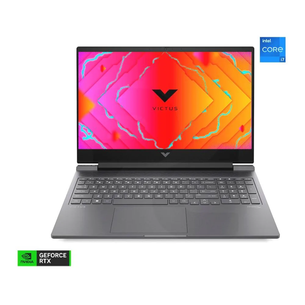 Notebook Gamer Victus 16-R1015LA Intel Core I7-14650H Nvidia Geforce Rtx 4060 16.1" Fhd 144HZ 16GB Ram 1TB Ssd Windows 11 Home Gris A14LXLA#ABM HP
