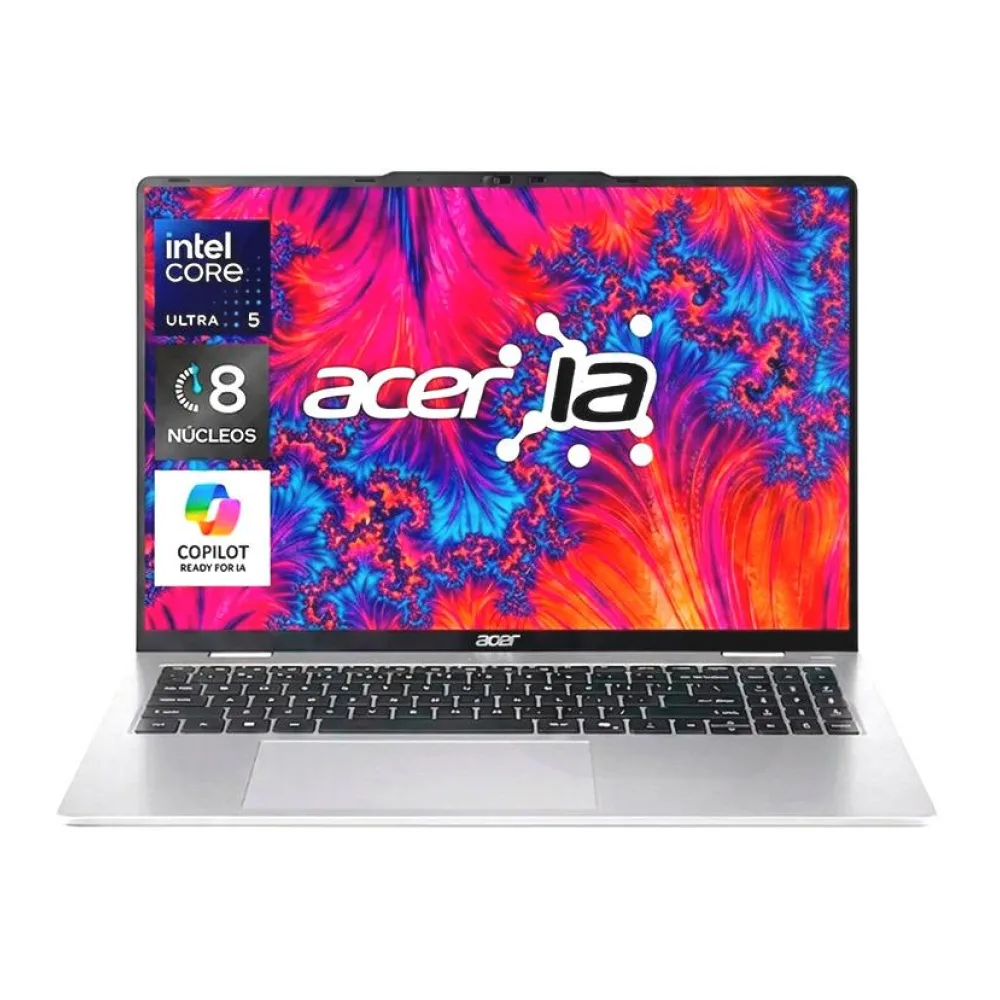 Notebook Ia Aspire Lite Intel Core Ultra 5 16" 8GB Ram 512GB Ssd Windows 11 Home Acer