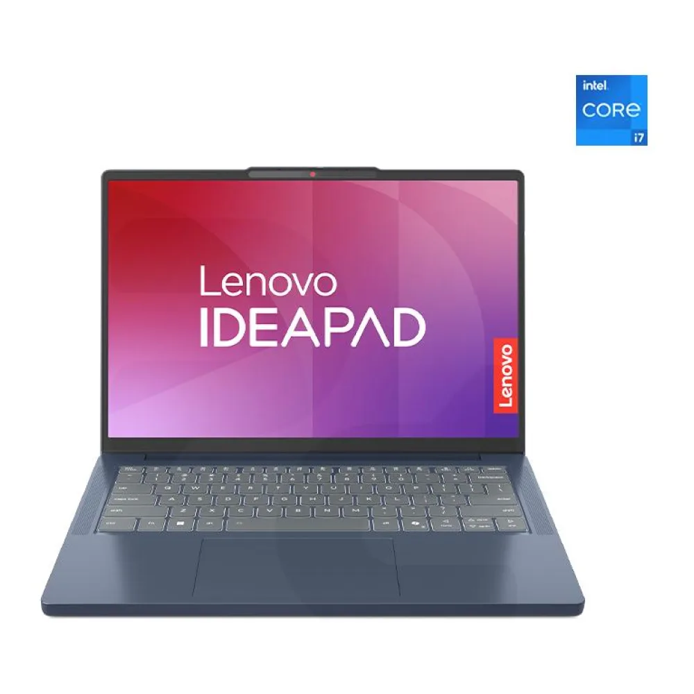 Notebook Ideapad Slim Intel Core I7 13620H 14" Fhd 60HZ 24GB 512GB Ssd Windows 11 Home Azul 83K0004GCL Lenovo