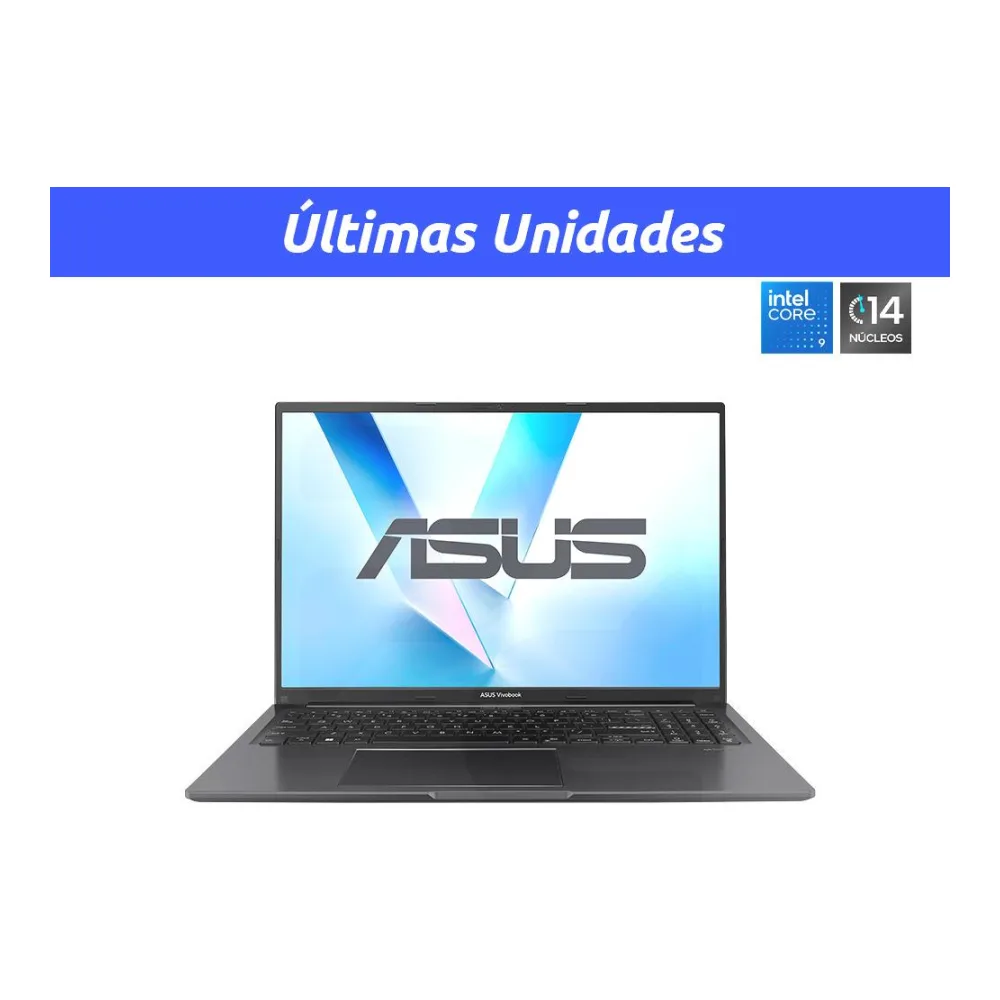 Notebook Vivobook 16 Intel Core 9-270H 16" 60HZ 16GB 512GB Ssd Windows 11 Home Negro X1605VA-MB2545W Asus